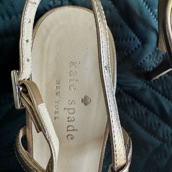 Kate Spade Shoes |  Strappy Open Toe And Heel Slip On High Heels, Size 7 1/2 - Picture 3 of 6